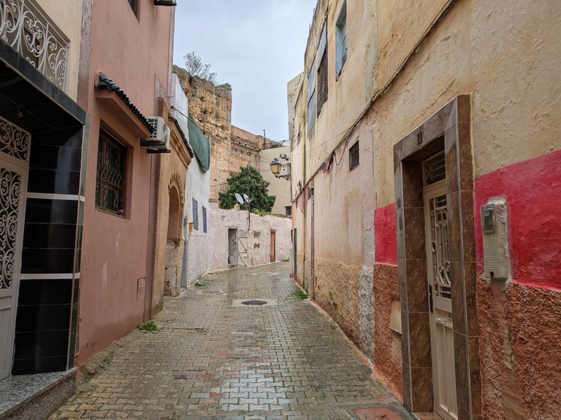 Streets in Meknes Royal Town