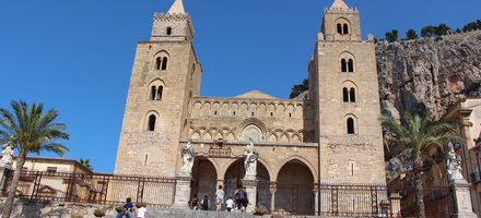 Cattedrale di Cefalu' e abitato storico