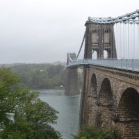Menai + Conwy Bridges