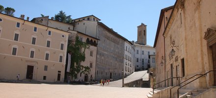 Spoleto and Tempietto sul Clitunno