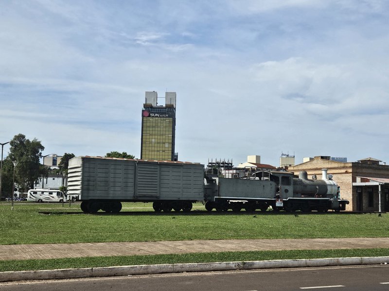 Sistema Ferrocarril Pte. Carlos Antonio Lopez: Reincarnacion train station