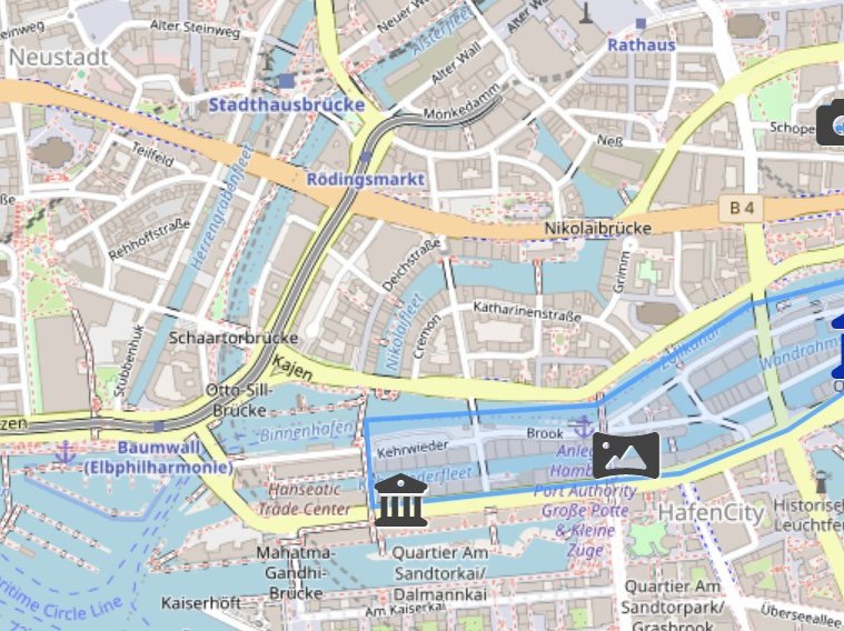 Speicherstadt POIs