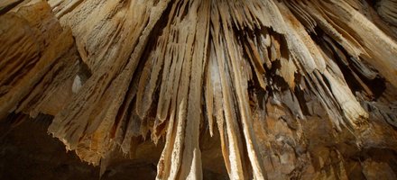Ensemble de grottes à concrétions Sud de la France
