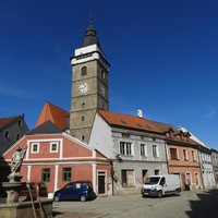 Renaissance Houses at Slavonice by Roman Bruehwiler