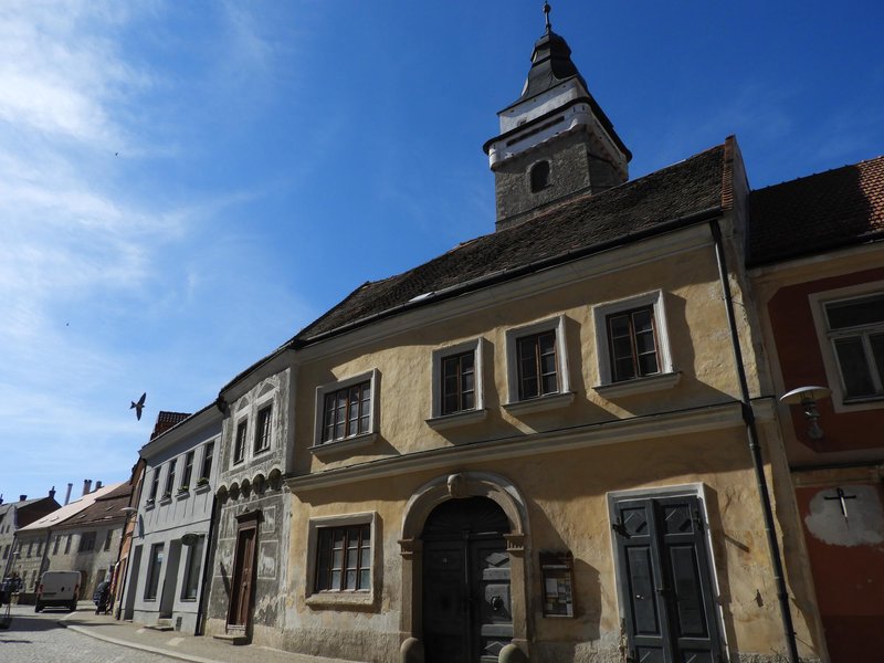 Renaissance Houses at Slavonice by Roman Bruehwiler