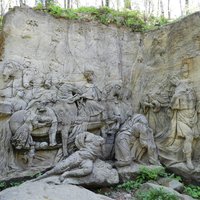 The Betlém Rock Sculptures near Kuks
