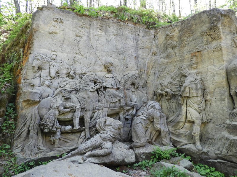 The Betlém Rock Sculptures near Kuks by Roman Bruehwiler