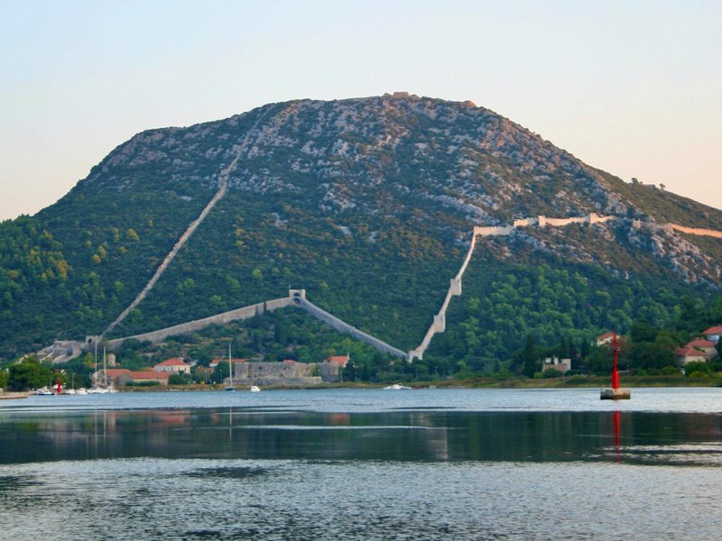Historical-town planning ensemble of Ston  by Walter