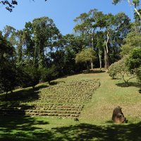 The Mayan-Olmecan Encounter by Roman Bruehwiler