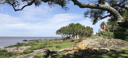 Insular area and bay of Colonia del Sacramento