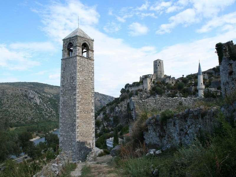 The historic urban site of Počitelj by Walter