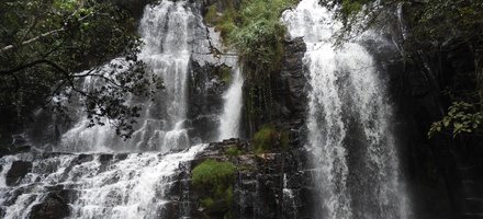 Les chutes de la Karera et la faille de Nyakazu