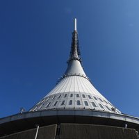Mountain-top Hotel and Television Transmitter Ješt by Roman Bruehwiler