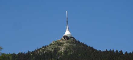 Mountain-top Hotel Television Transmitter Ještěd
