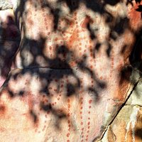 Mwela Rock Paintings by Roman Bruehwiler