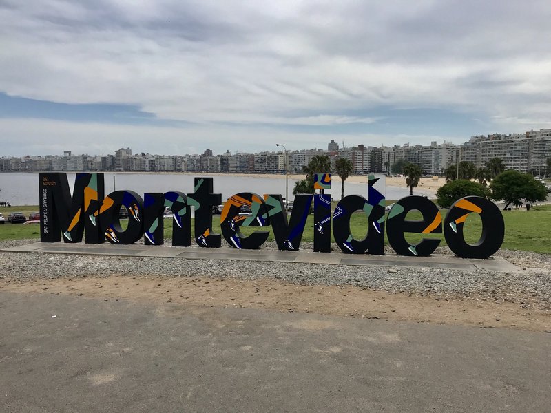 La Rambla de la Cité de Montevideo by Stanislaw Warwas