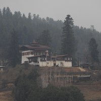 Tamzhing Monastery by Roman Bruehwiler