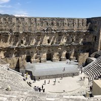 The Theatre and Aqueducts of the Ancient City of A by Els Slots