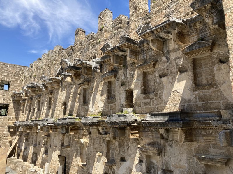 The Theatre and Aqueducts of the Ancient City of A by Els Slots