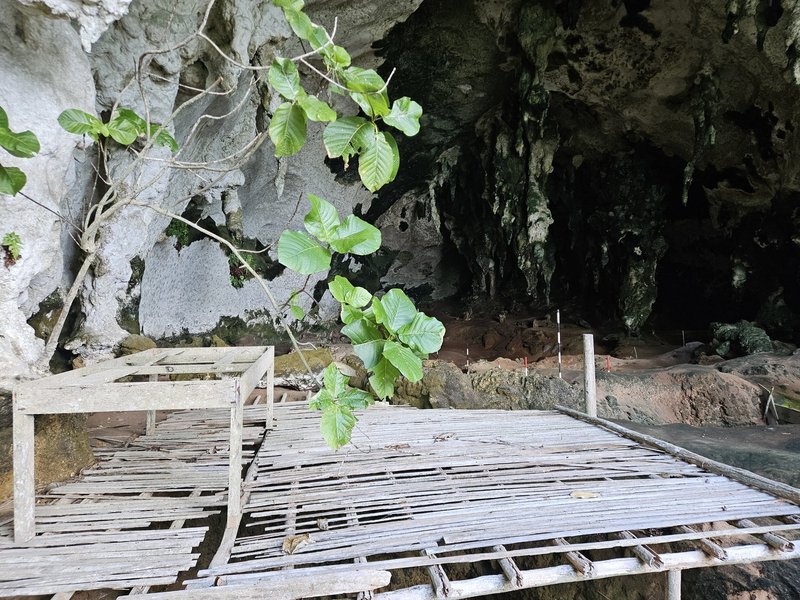 Tabon Caves: Digging site