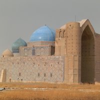 Mausoleum of Khoja Ahmed Yasawi by Jonas Kremer
