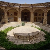 Persian Caravanserai by Jean Lecaillon