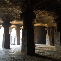 Elephanta Caves by Carlo Sarion