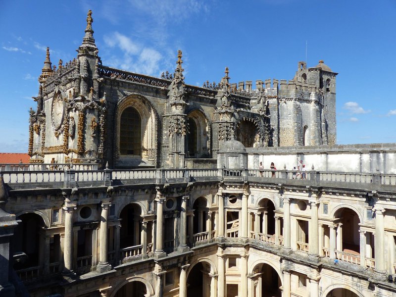 Convent of Christ in Tomar by Randi Thomsen