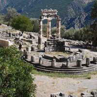 Archaeological Site of Delphi by Nan