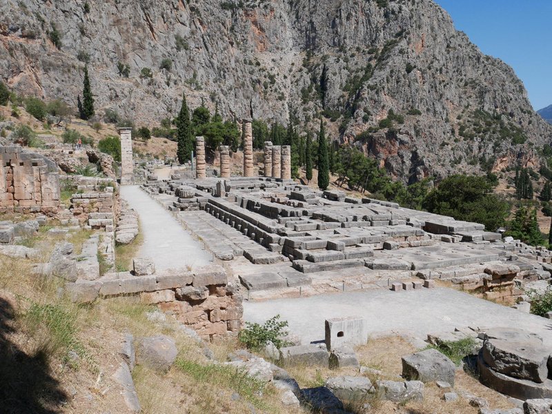 Archaeological Site of Delphi by Nan