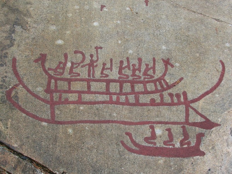 Rock Carvings in Tanum by Els Slots