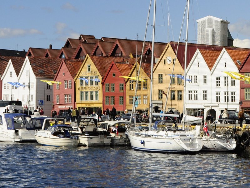Bryggen by Hubert