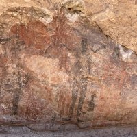 Rock Paintings of the Sierra de San Francisco by Els Slots