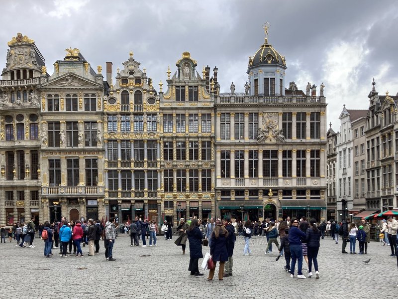 Grand Place, Brussels by Els Slots