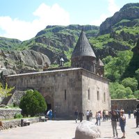 Monastery of Geghard by Els Slots