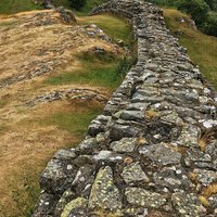 Hadrians wall near Walltown Turret