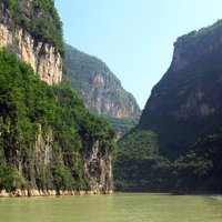 Yangtze Gorge side river