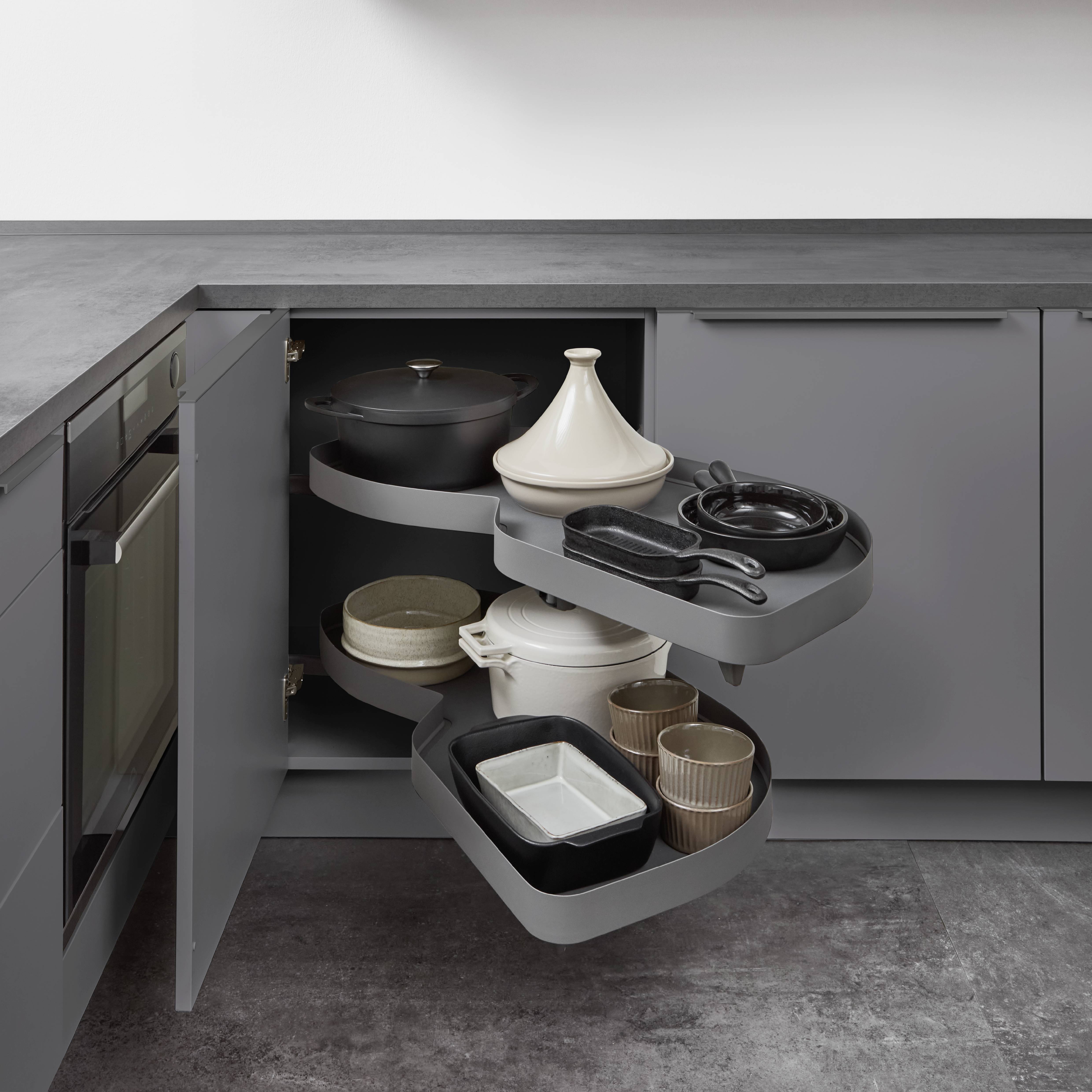 Unterschrank Eckschrank mit Schwenkauszug