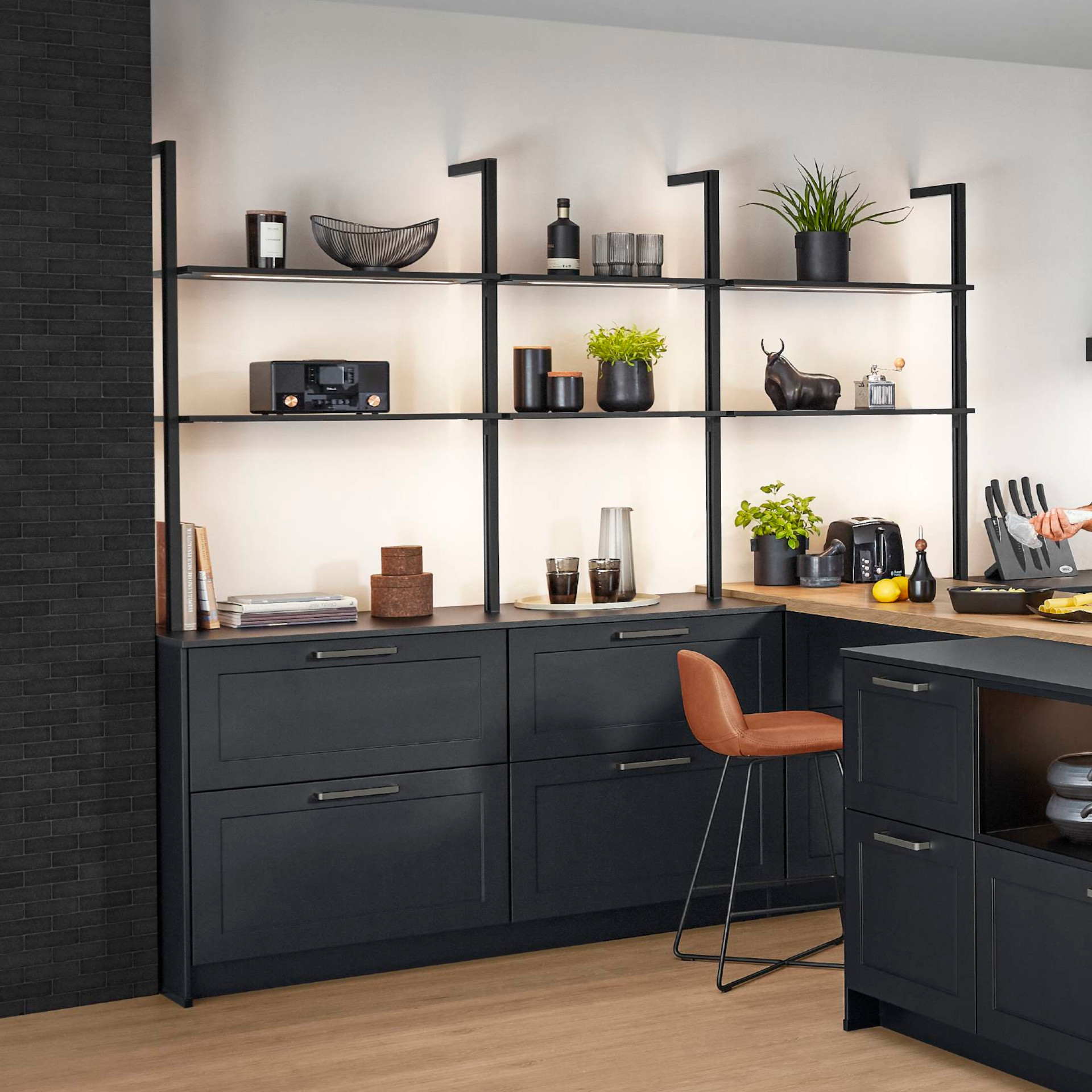 Nobilia Regalsysteme Sign Emotion. Stollenregal Wandregal Free