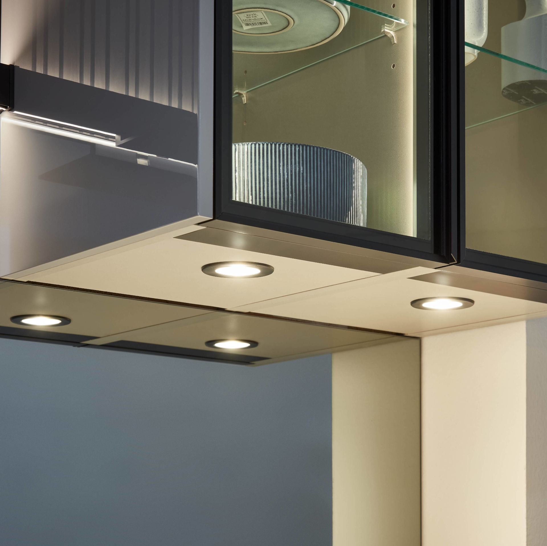 Nobilia Wandschrank LED Spots