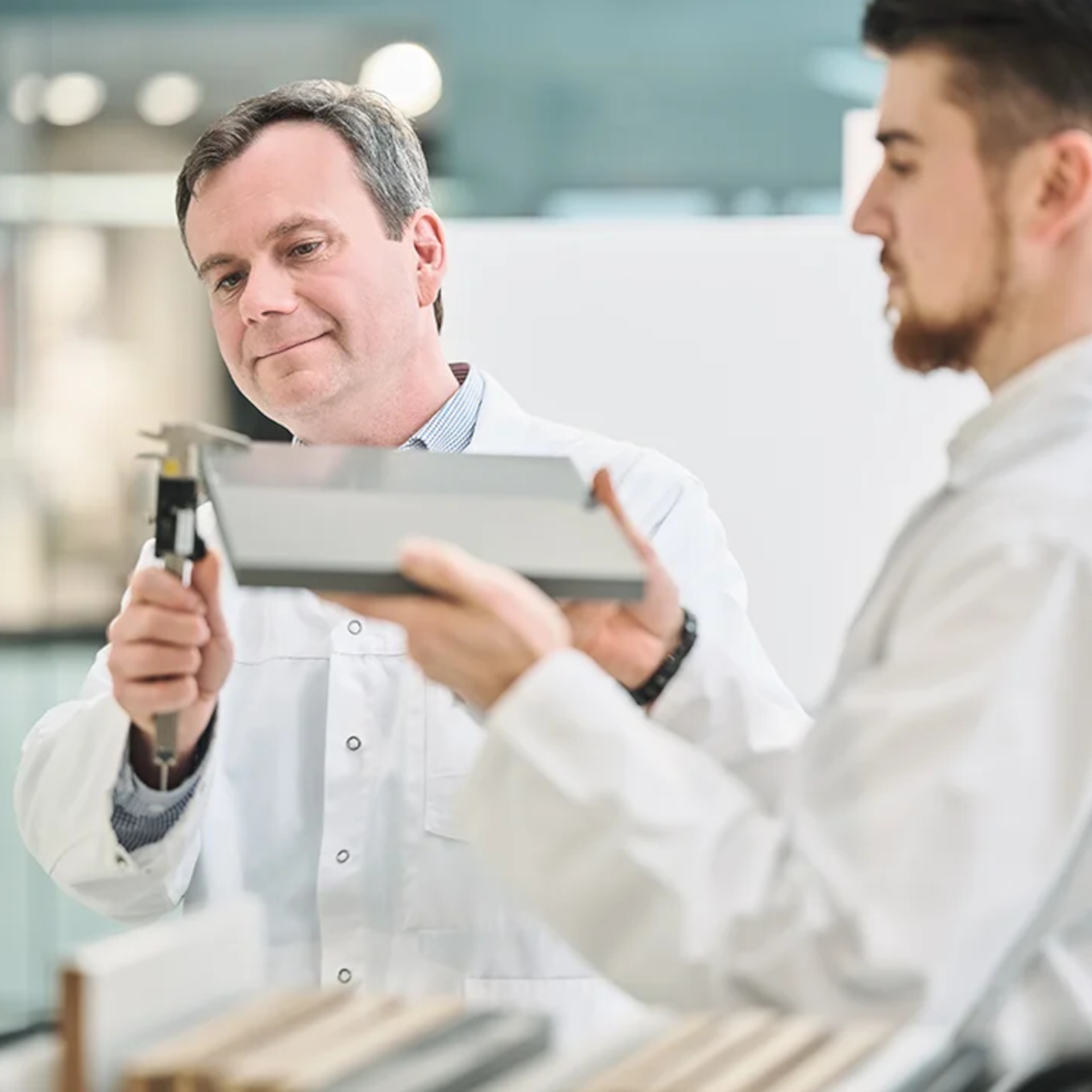 Nobilia Qualitätslabor prüft die Beständigkeit von Kranzböden