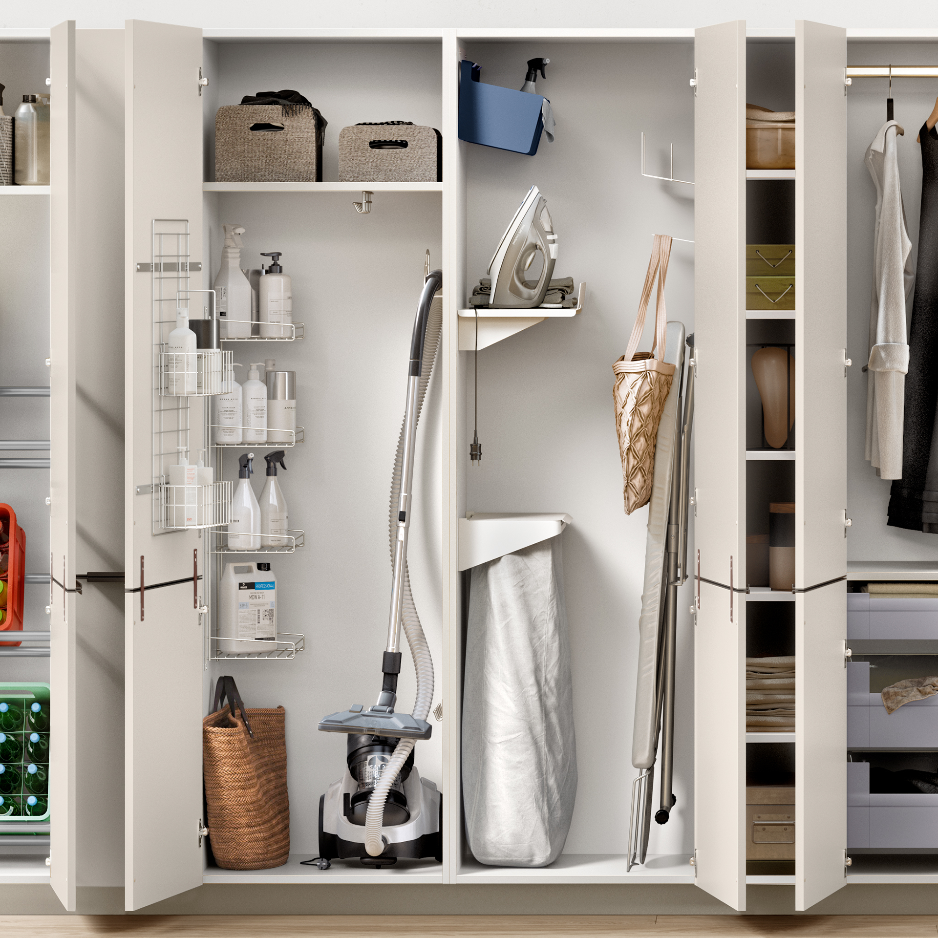 Nobilia Laundry-Highboard - Jetzt clever Hausrat verstauen!