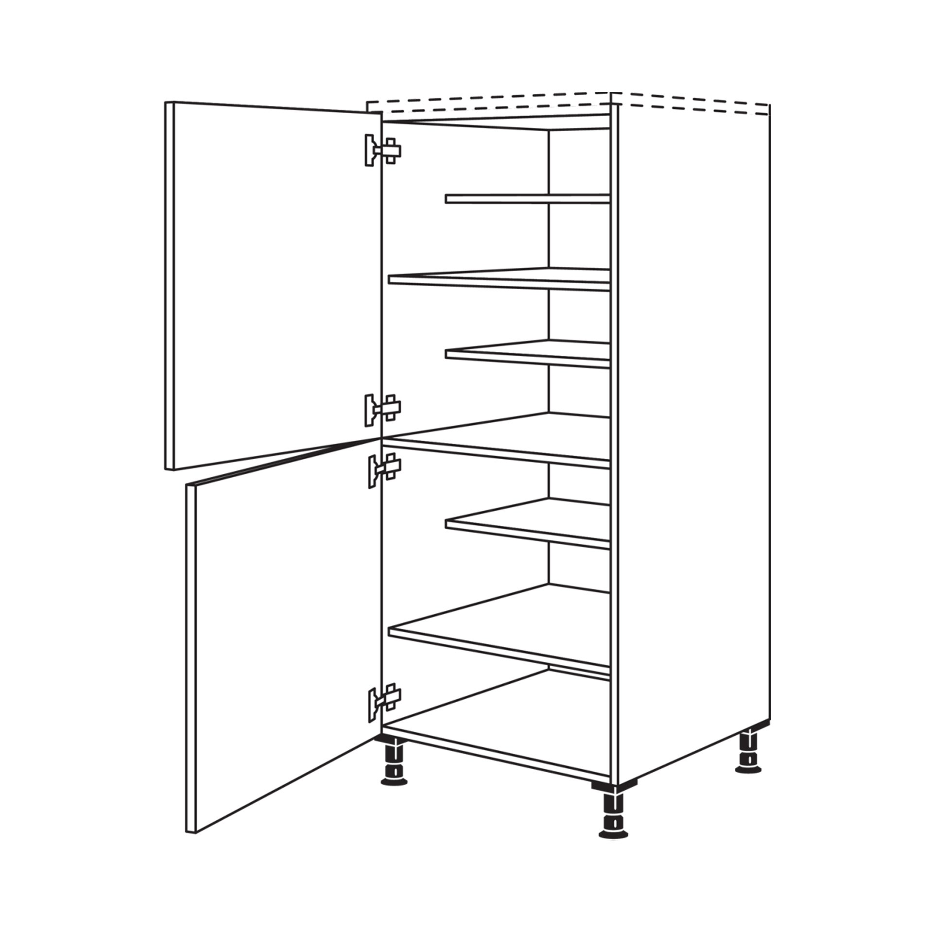 Nobilia Garderoben Highboards HDWS60 BA.png