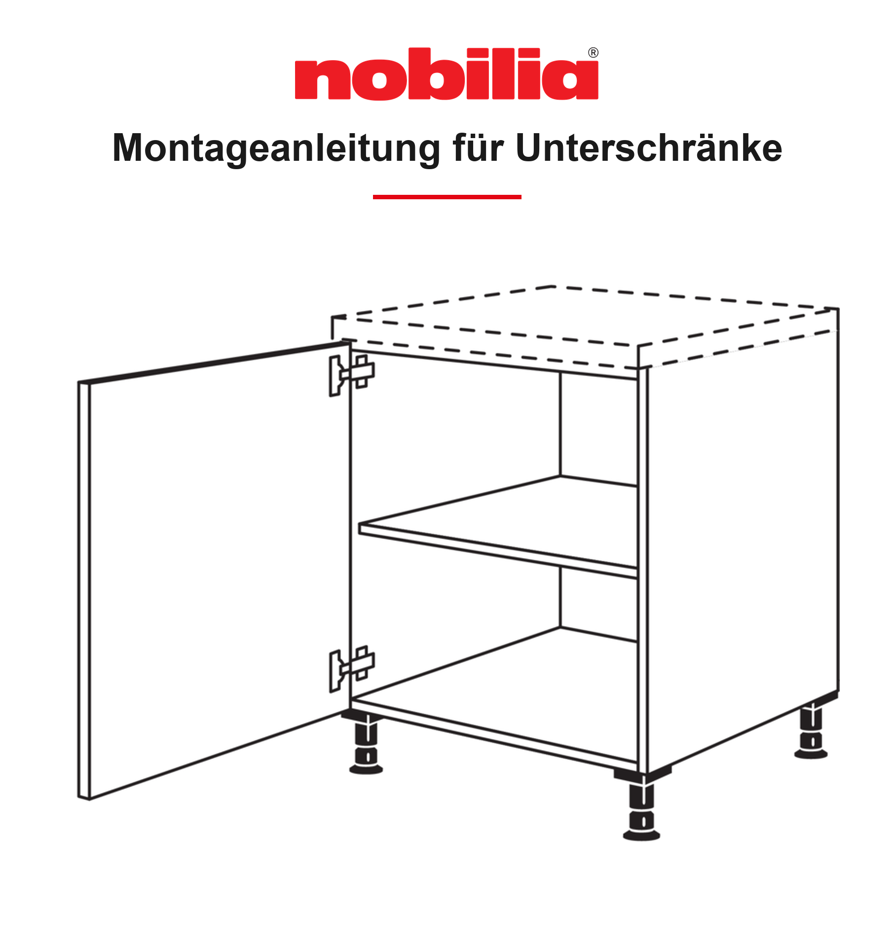 Nobilia Montageanleitung für Unterschränke