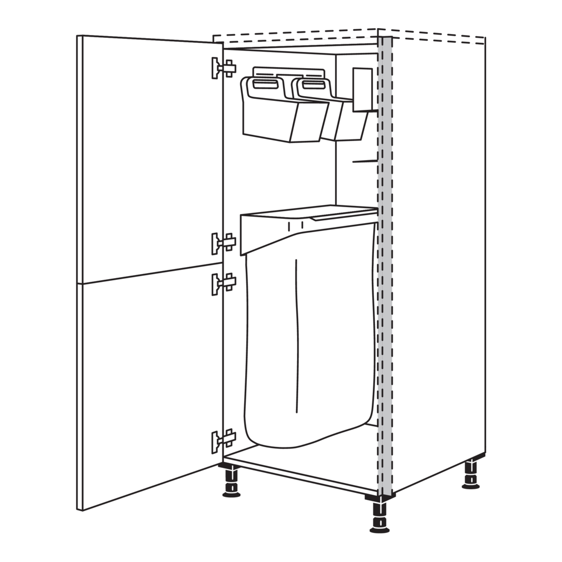 Nobilia Hauswirtschafts-Highboards der Line N