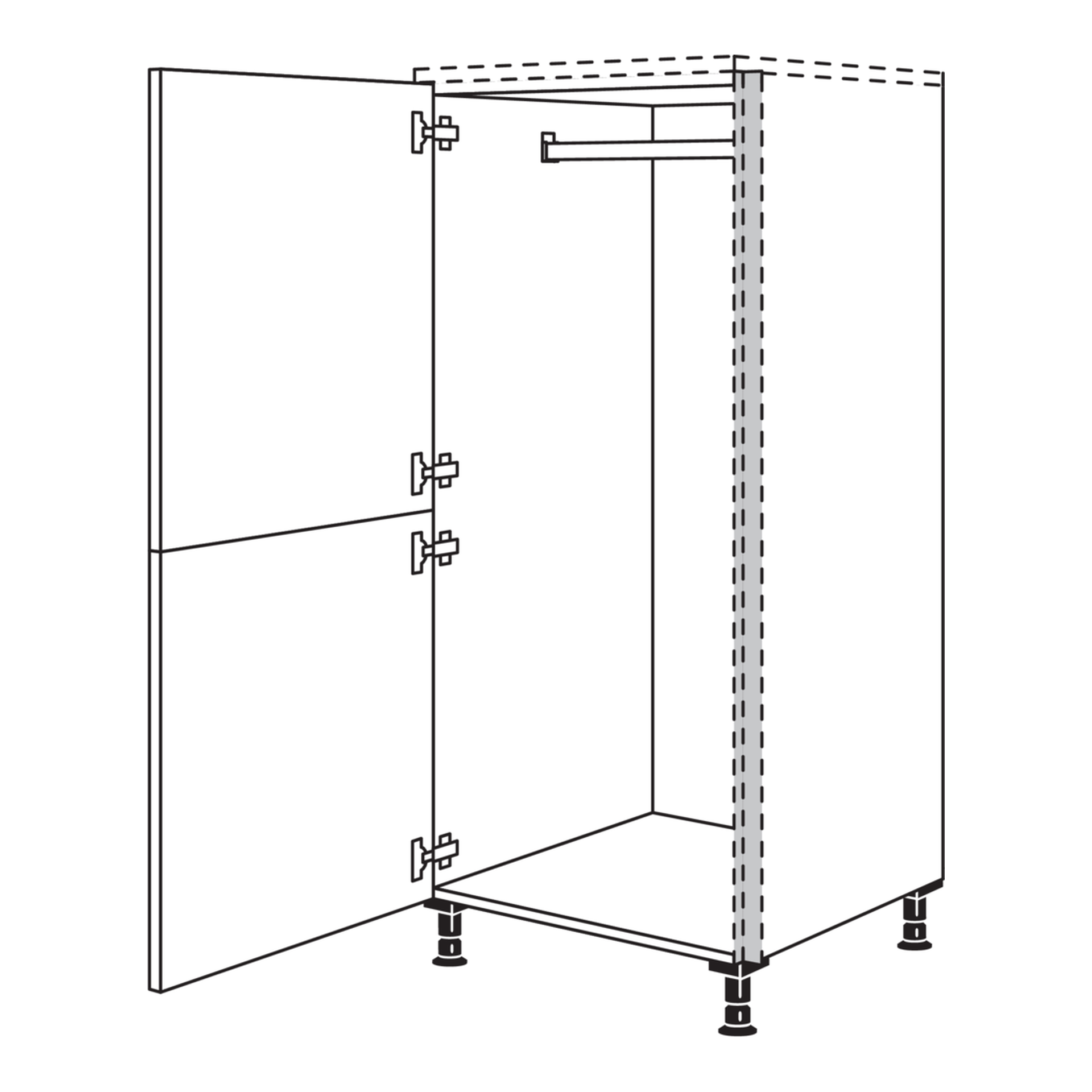 Nobilia Garderoben-Highboards der Line N