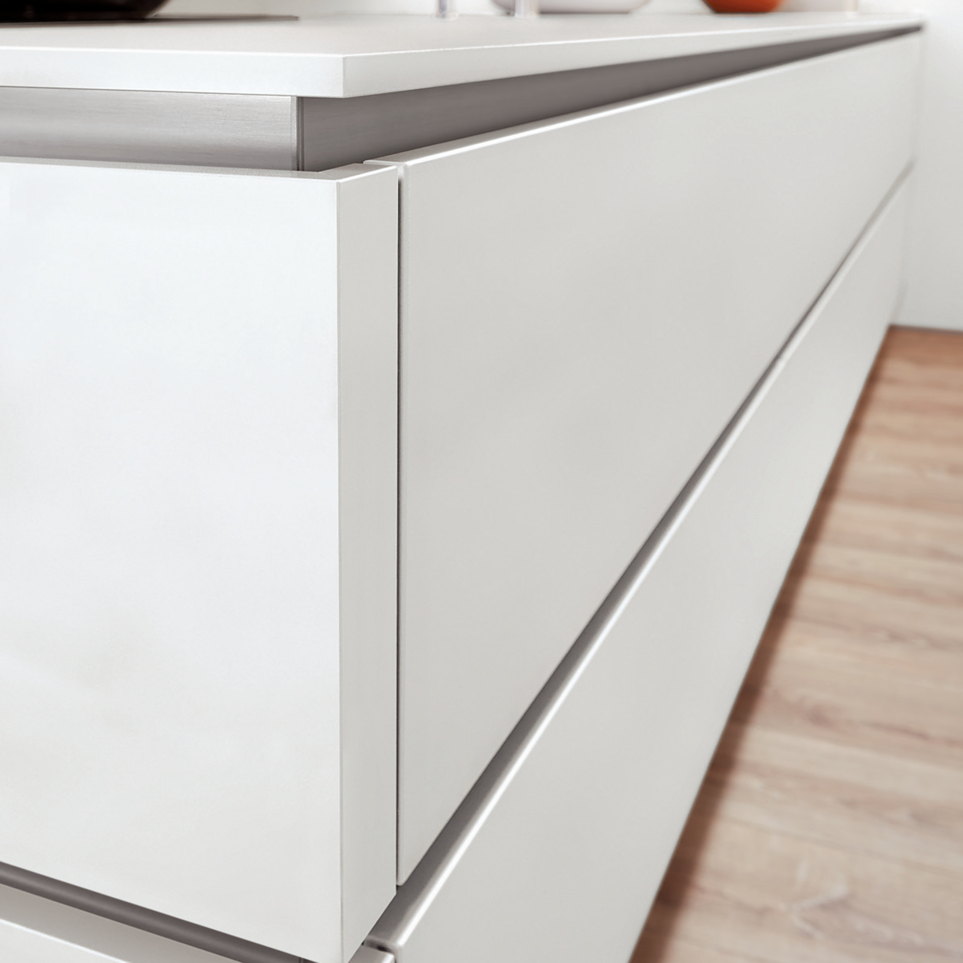 Nobilia Frontwange mit geteilter Aufteilung