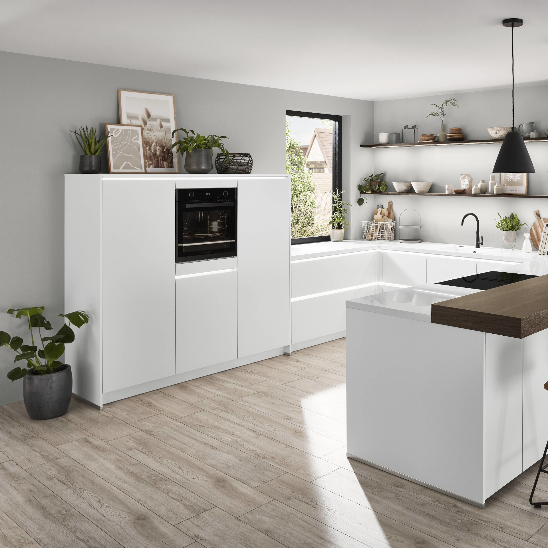 Line N Geräteumbau für Backofen von Nobilia