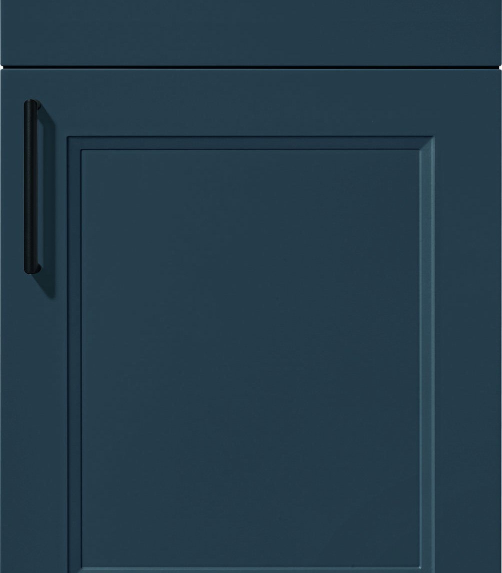 Farbmuster der Nobilia Wange in 778 Lacklaminat, Fjordblau