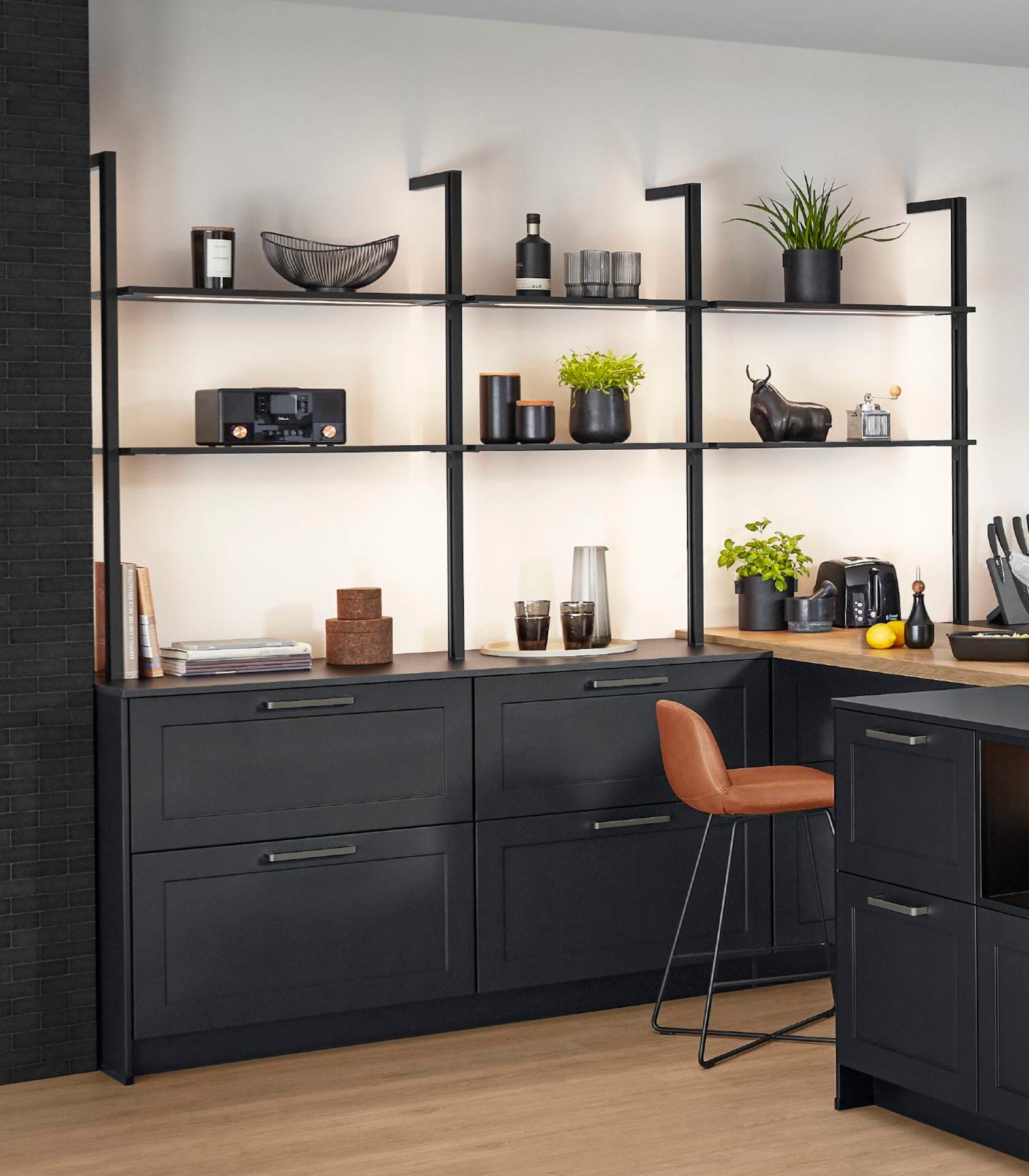 Nobilia Regalsysteme Sign Emotion. Stollenregal Wandregal Free